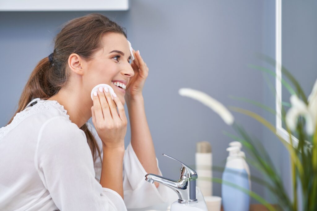 Rutina de limpieza y cuidado facial